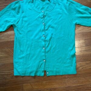 525 America Vibrant Green Knit Top